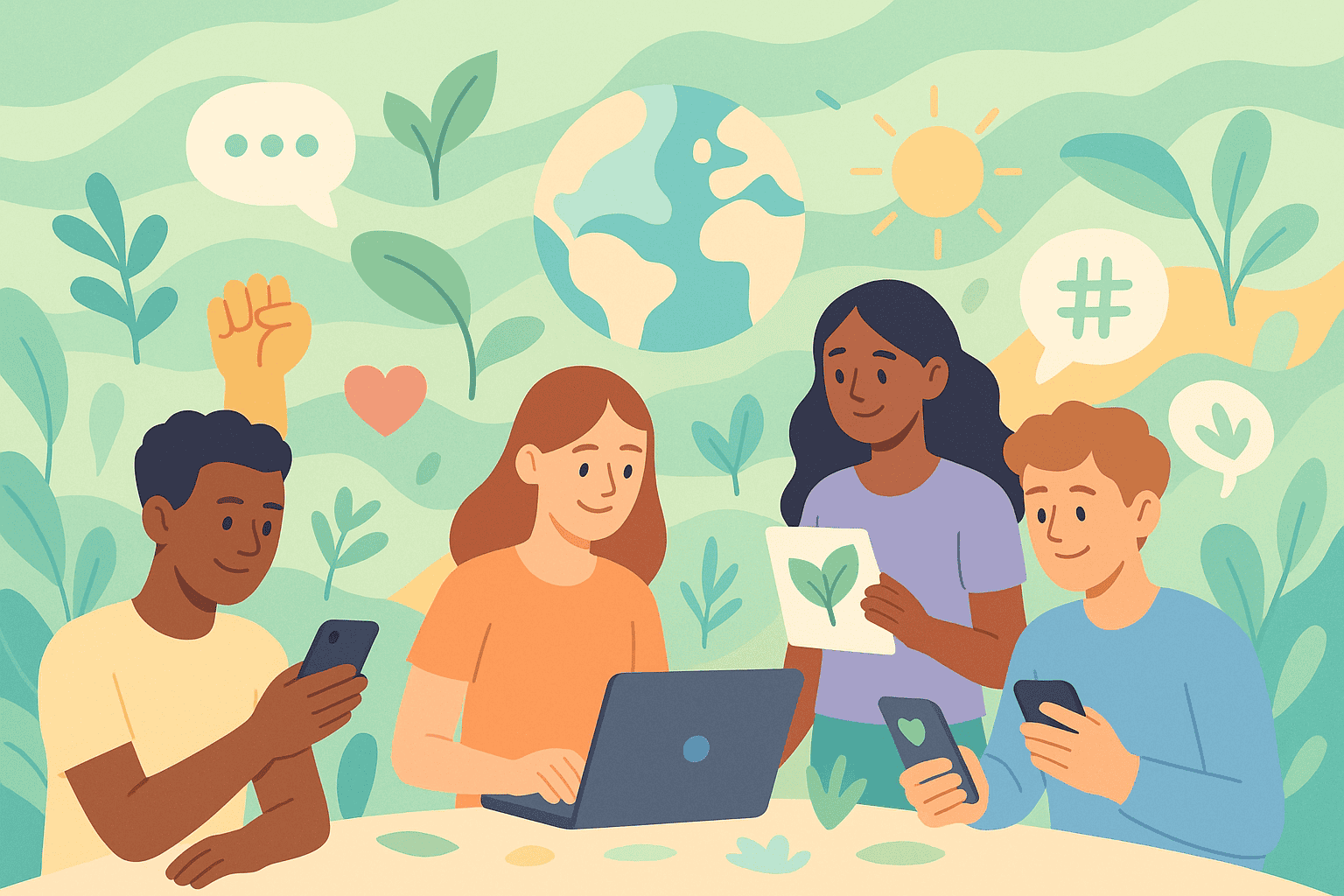 Digital Youth Activism in Environment and Social Justice: Long-Term Impact and Sustainable Participation